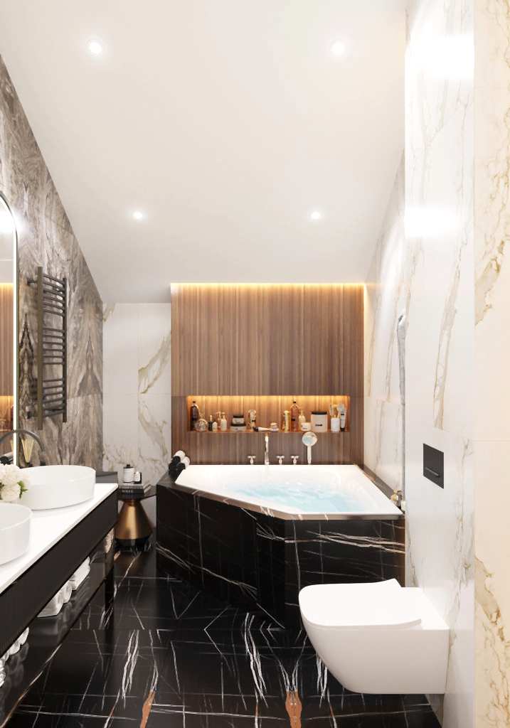 Дизайн-проект загородного дома в Алматы 193,8 м2 Дизайн-проект загородного дома в Алматы 193,8 м2