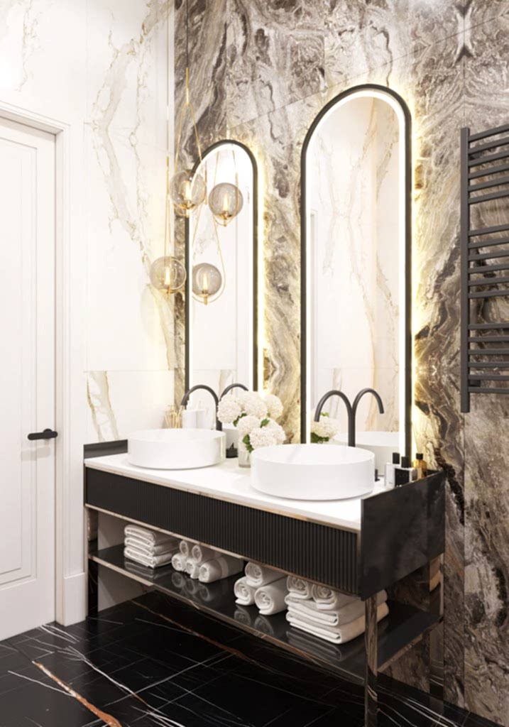 Дизайн-проект загородного дома в Алматы 193,8 м2