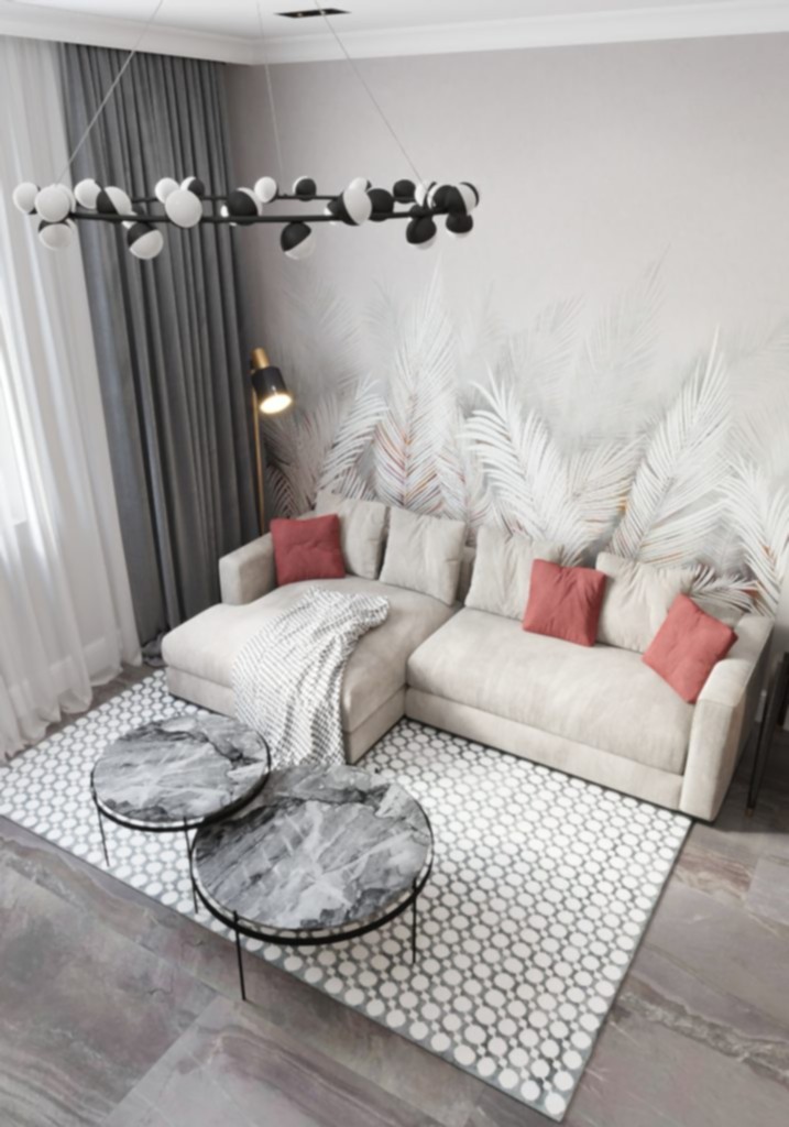 Дизайн-проект квартиры в стиле неоклассика