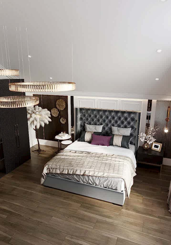 Дизайн-проект загородного дома в Алматы 193,8 м2