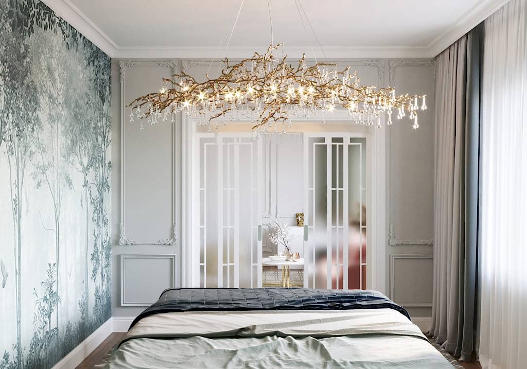 Дизайн-проект квартиры в стиле неоклассика