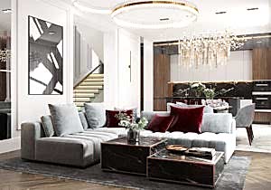 Дизайн-проект пентхауса