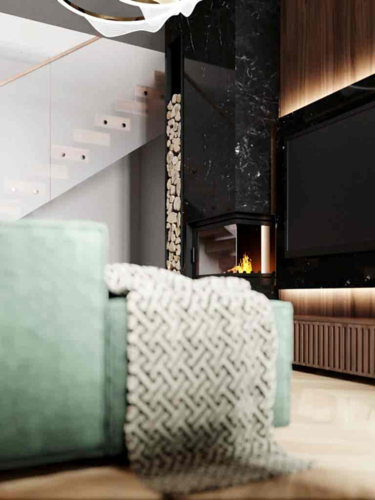 Дизайн-проект двухуровневой квартиры в стиле лофт