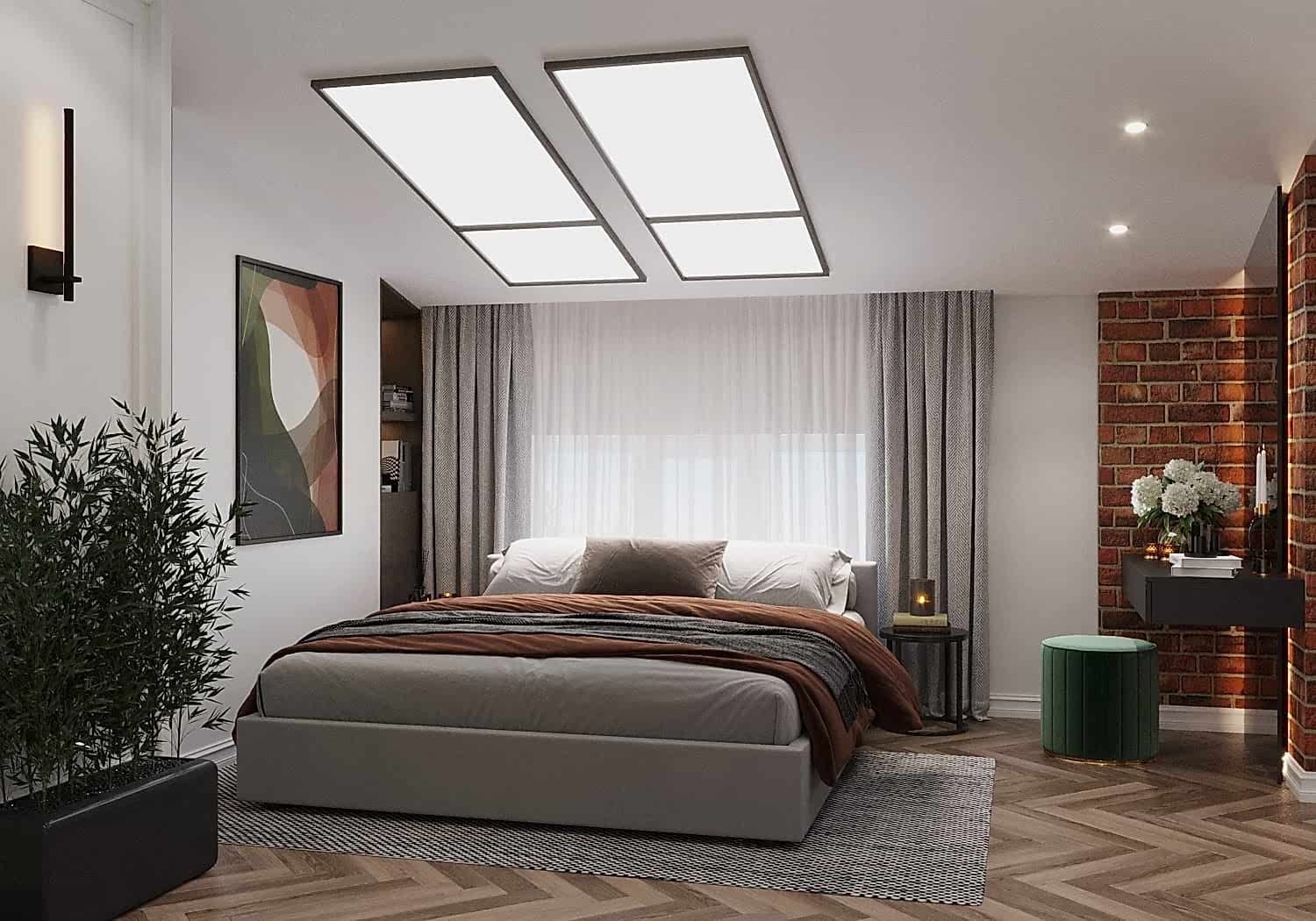 Дизайн-проект двухуровневой квартиры в стиле лофт