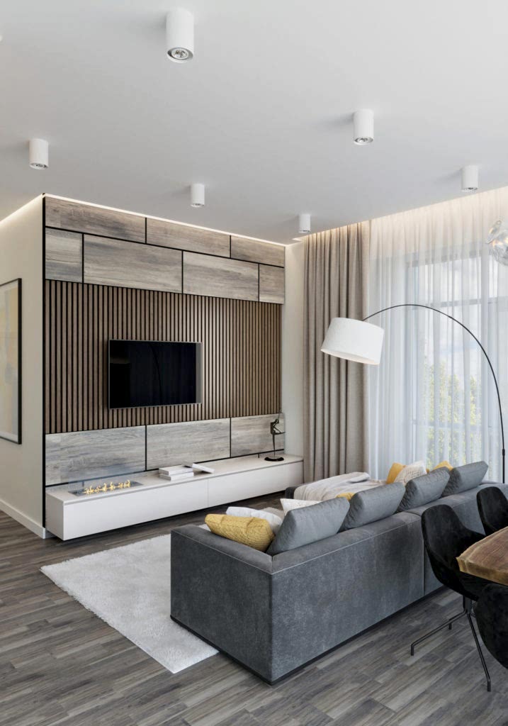 Дизайн-проект двухкомнатной квартиры на Петербургской