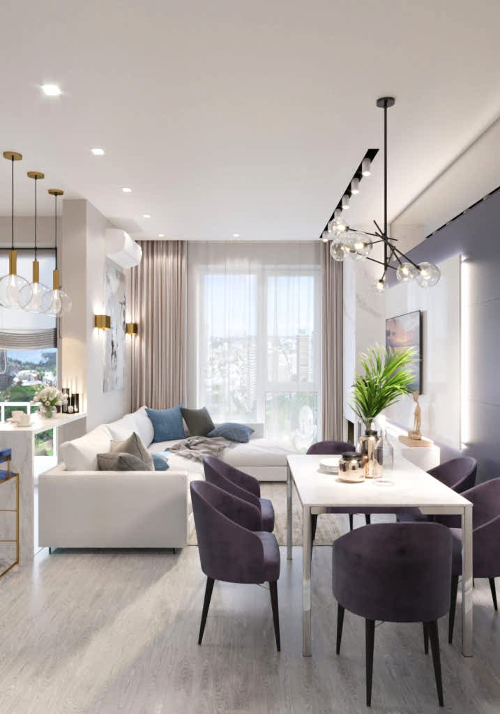 Дизайн-проект 4-комнатной квартиры в ЖК 5 звезд