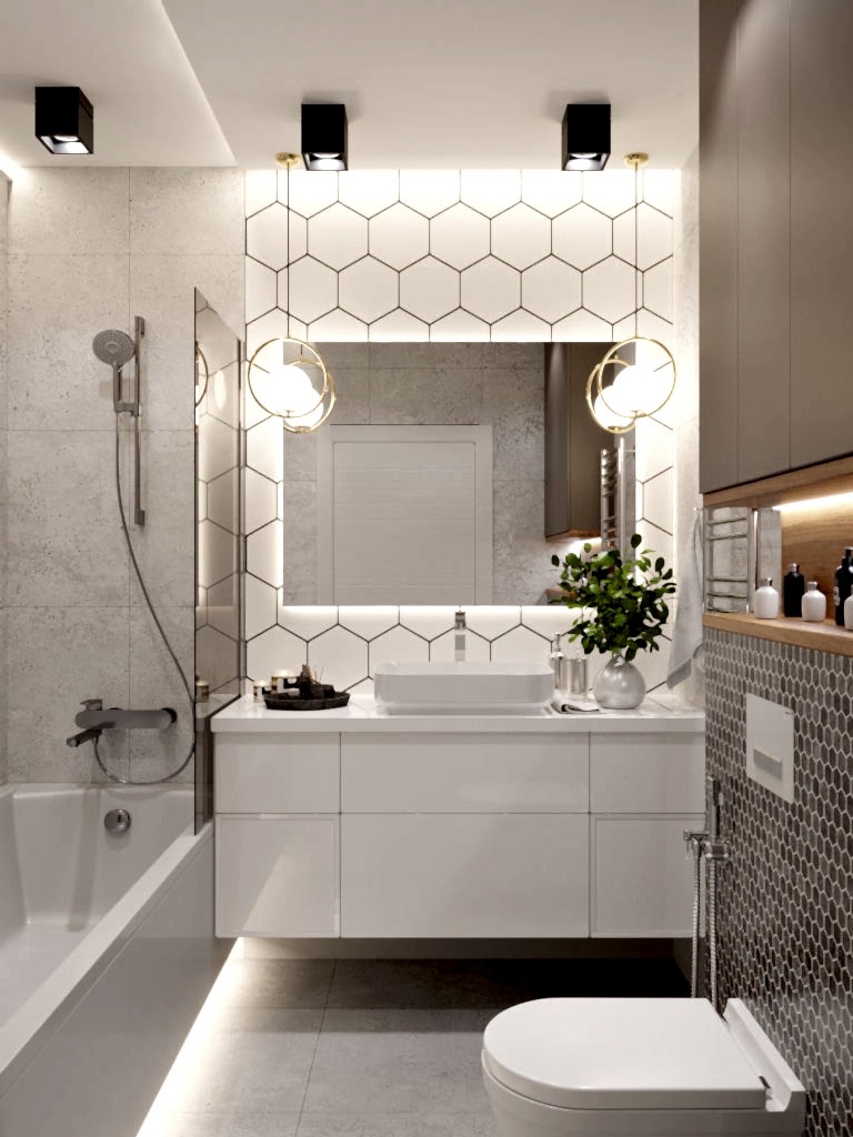 Дизайн-проект 4-комнатной квартиры на Даурской в Алматы