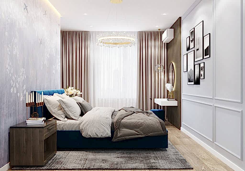 Дизайн-проект трехкомнатной квартиры в Алматы Дизайн-проект трехкомнатной квартиры