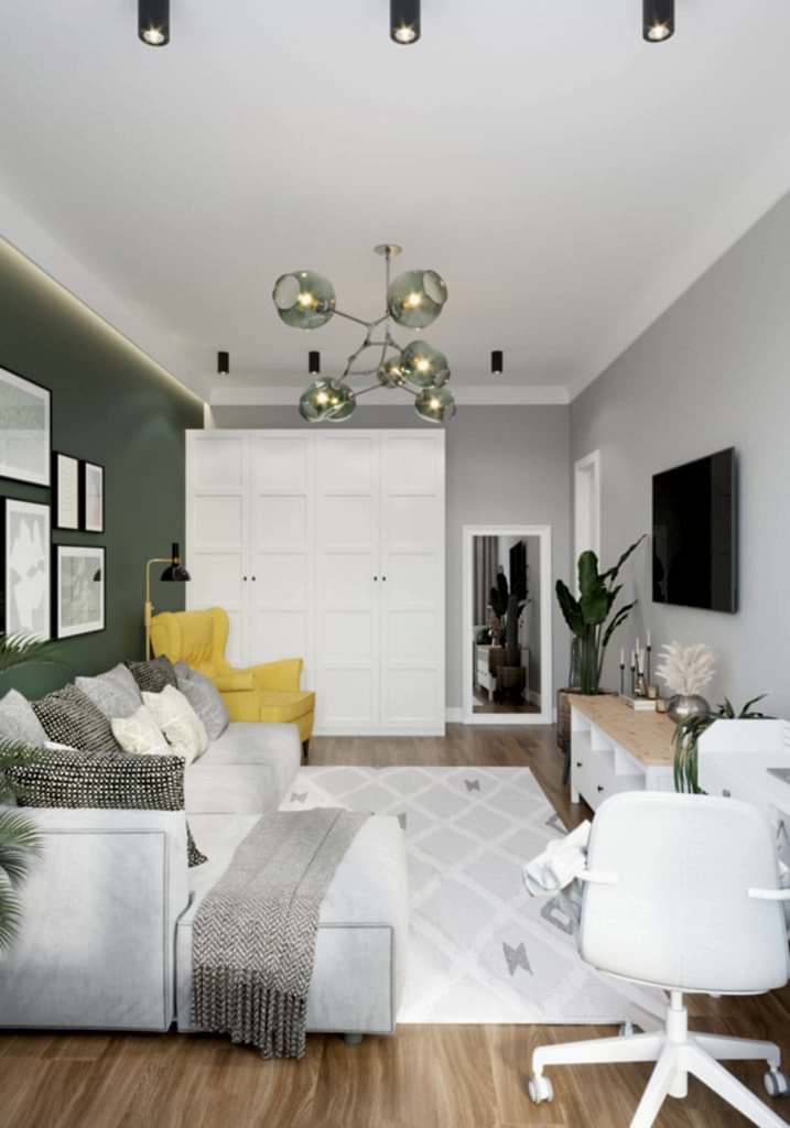 Дизайн-проект однокомнатной квартиры в Алматы