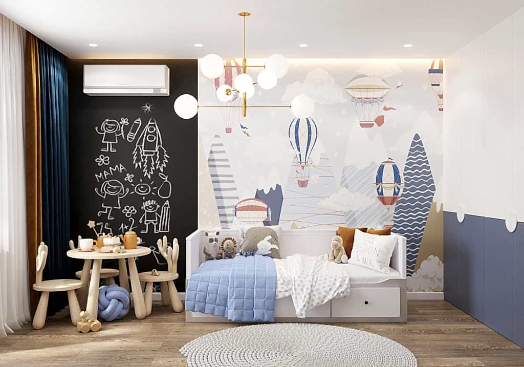 Дизайн-проект трехкомнатной квартиры в Алматы Дизайн-проект детской комнаты