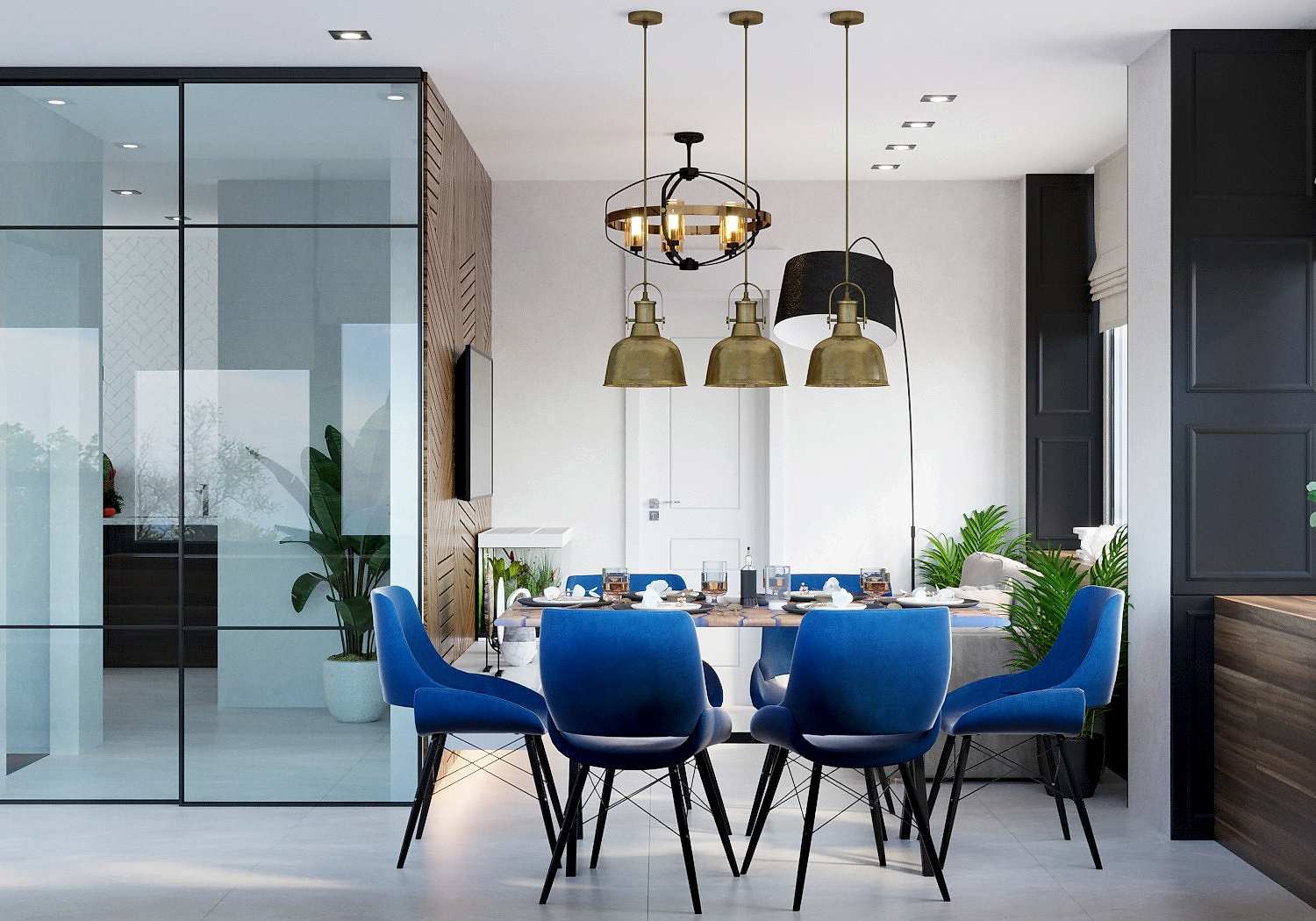 Дизайн-проект двухэтажной квартиры в Алматы Дизайн-проект пентхауса