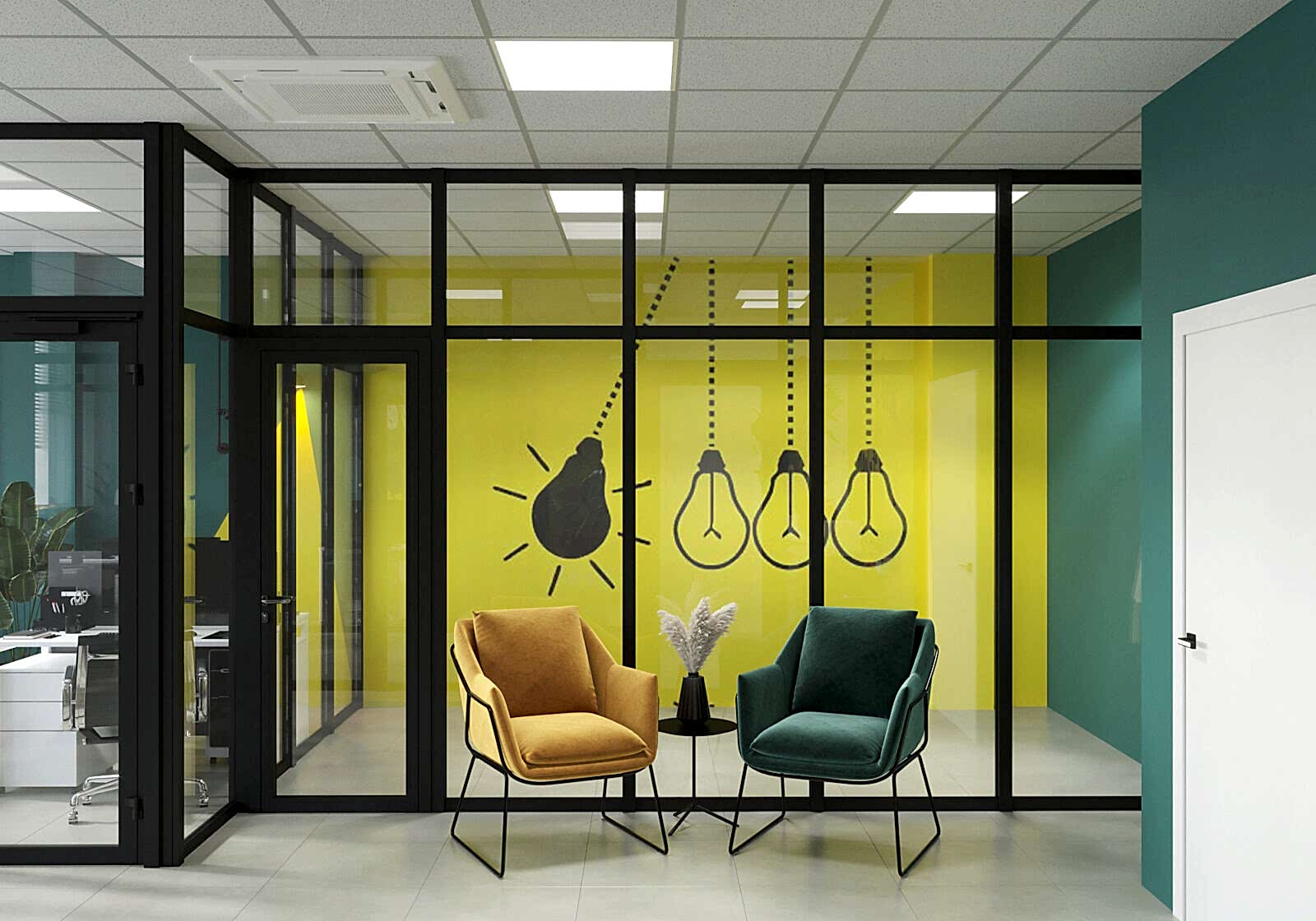 Дизайн-проект офиса IT-компании Дизайн-проект офиса