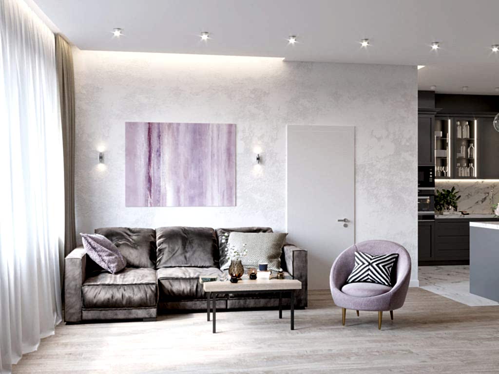 Дизайн-проект трехкомнатной квартиры в ЖК Лазурные небеса