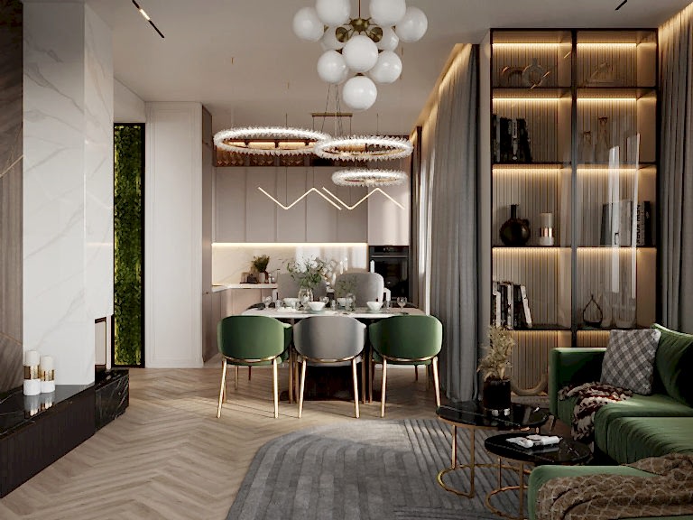 Дизайн-проект 2-этажного дома в КП "Corner Garden" Дизайн-проект 2-этажного дома в КП «Corner Garden»