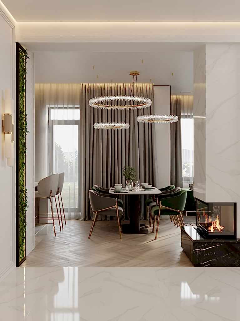 Дизайн-проект 2-этажного дома в КП "Corner Garden"