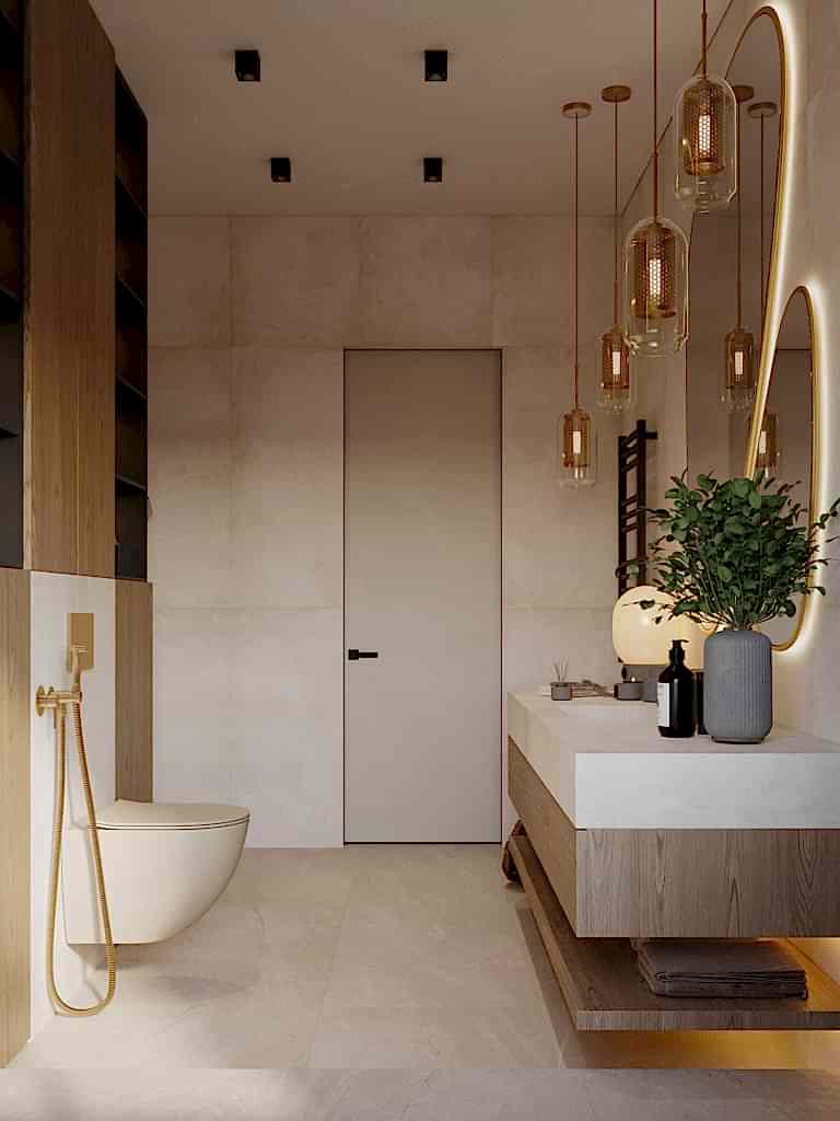 Дизайн-проект 2-этажного дома в г. Алматы, село Большие Кабаны