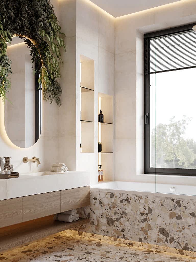 Дизайн-проект 2-этажного дома в г. Алматы, село Большие Кабаны