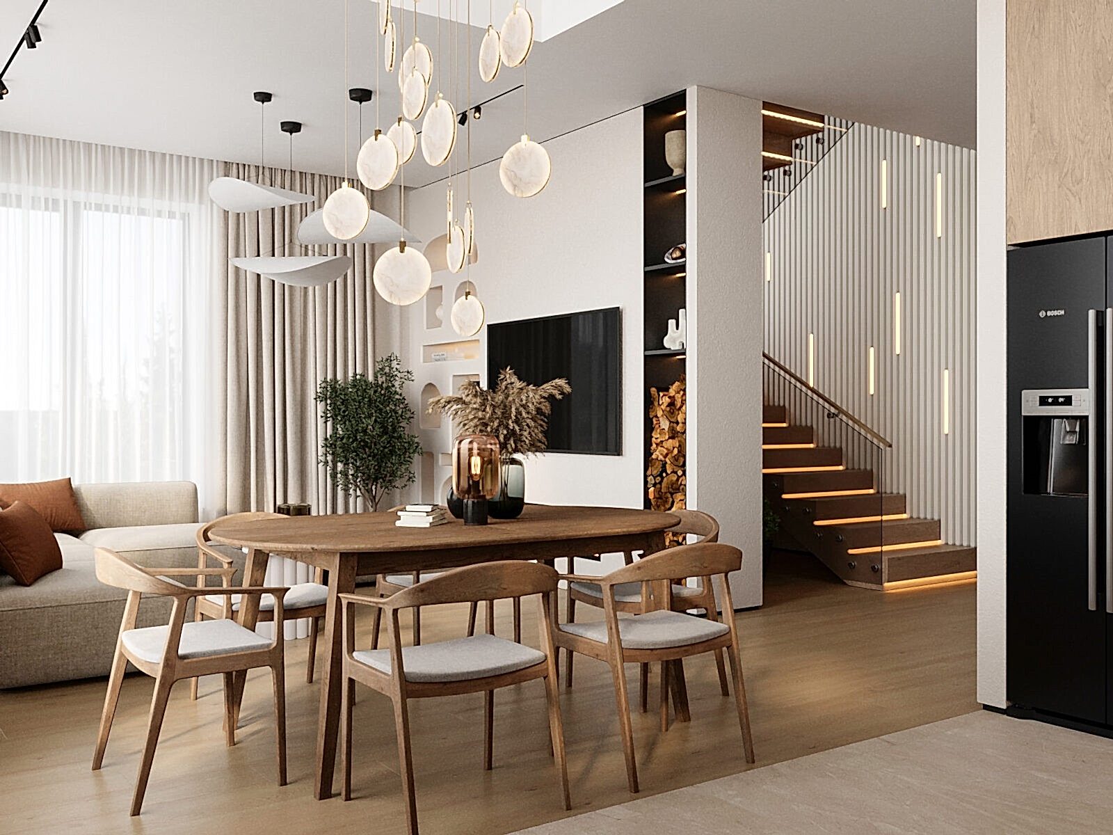 Дизайн-проект 2-этажного дома в г. Алматы, село Большие Кабаны Ремонт коттеджа