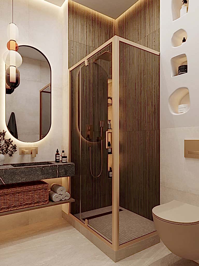 Дизайн-проект 2-этажного дома в г. Алматы, село Большие Кабаны