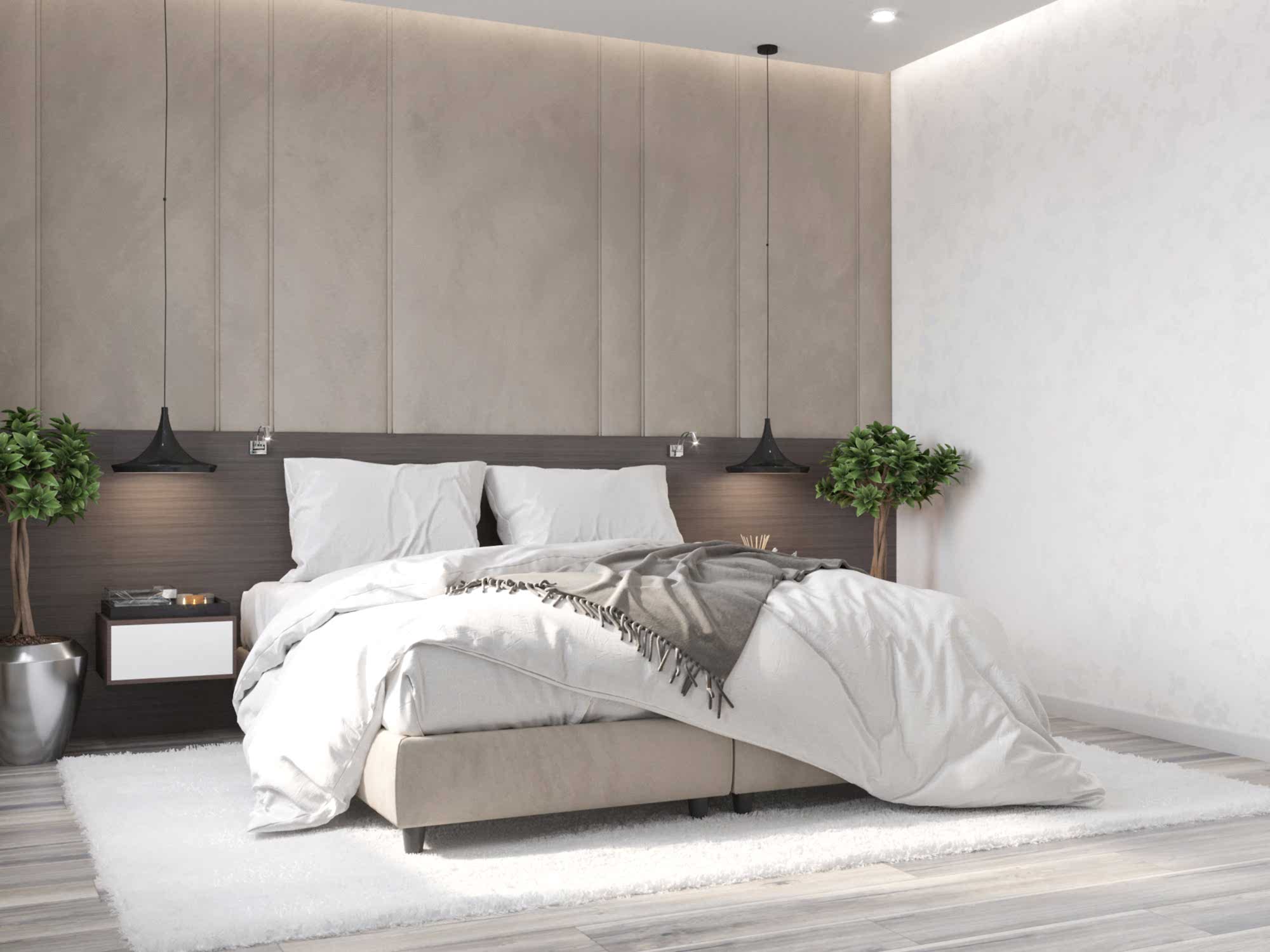 Ремонт четырехкомнатной квартиры Ремонт спальни