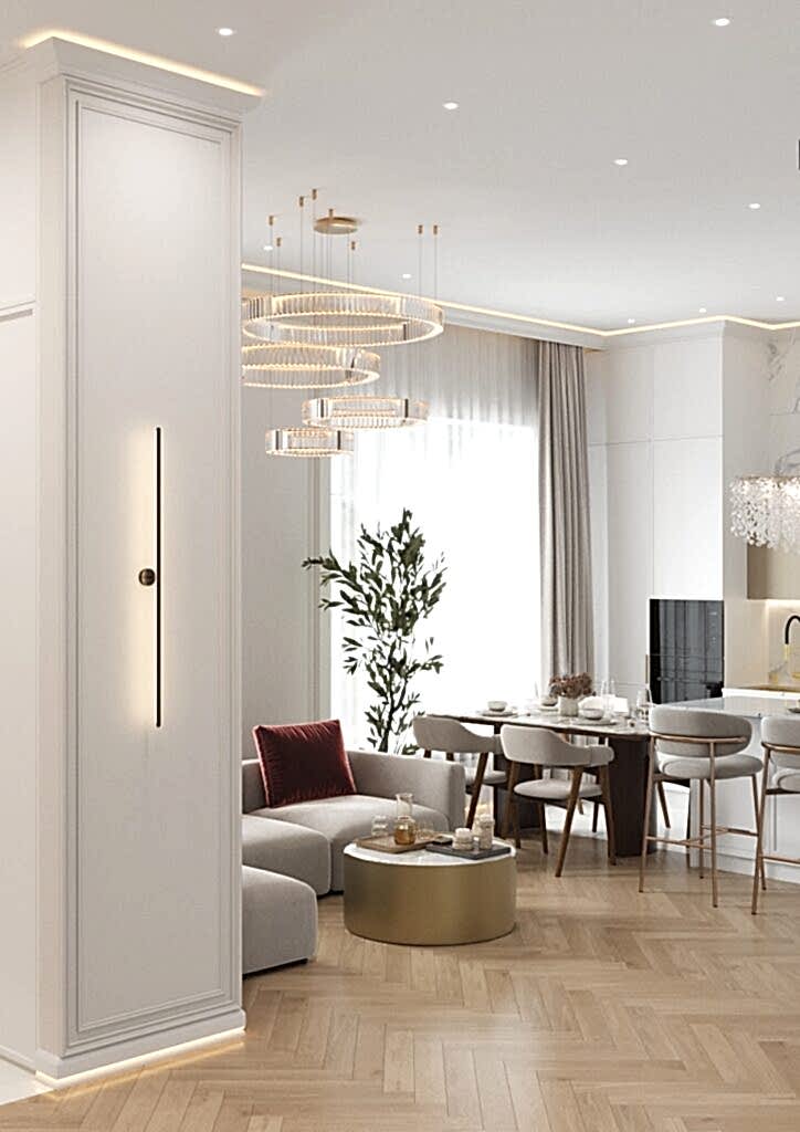 г. Алматы Брайт парк кухня гостиная View06