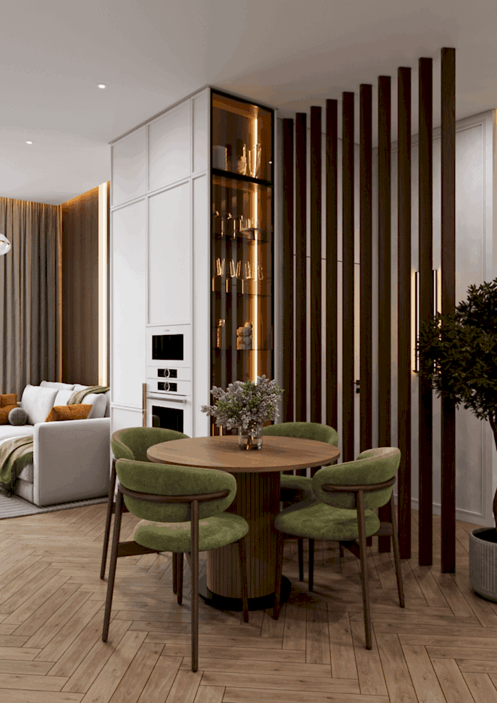 г. Алматы Савино UNO кухня гостиная прихожая View13