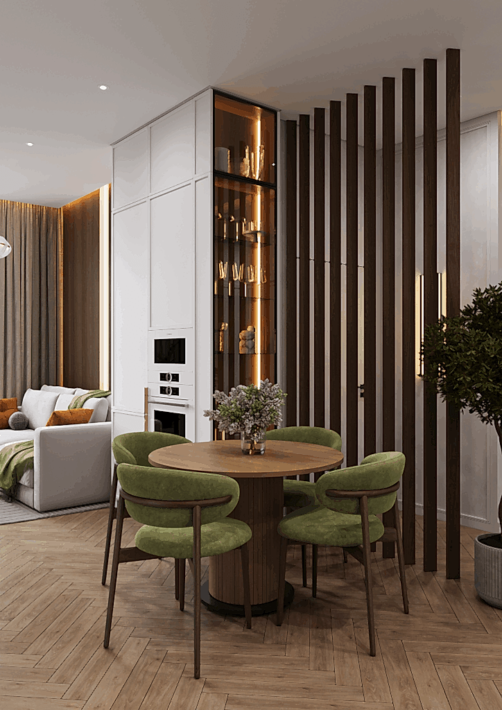 г. Алматы Савино UNO кухня гостиная прихожая View13