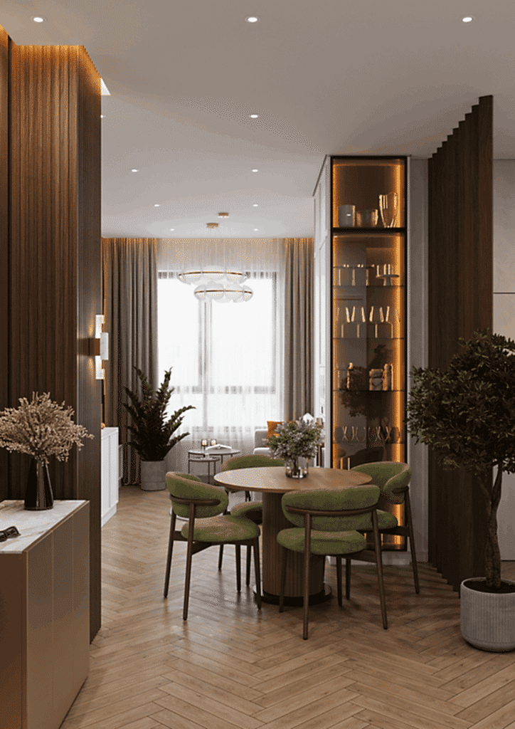 г. Алматы Савино UNO кухня гостиная прихожая View14