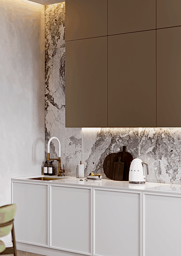 г. Алматы Савино UNO кухня гостиная прихожая View23